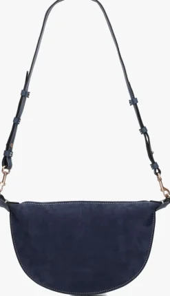 blauwe vanessa bruno schoudertas sac banane