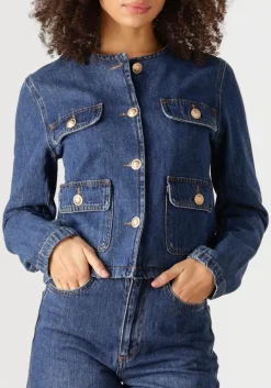 blauwe vanessa bruno spijkerjas deana