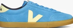 blauwe veja lage sneakers volley