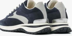 blauwe via vai lage sneakers usher riggs