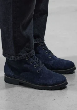 blauwe waldlaufer veterboots h elisa