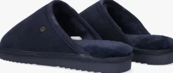 blauwe warmbat pantoffels classic unisex