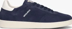 blauwe woolrich lage sneakers swing court manh