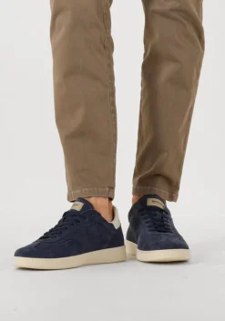 blauwe woolrich lage sneakers swing court manh