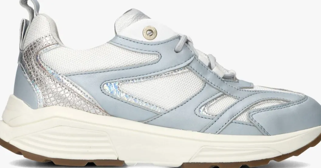 blauwe xsensible lage sneakers brooklyn women