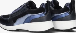 blauwe xsensible lage sneakers valletta