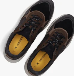 blauwe xsensible lage sneakers rialto