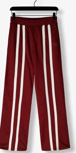 bordeaux alix the label wijde broek ladies knitted training sweat pants