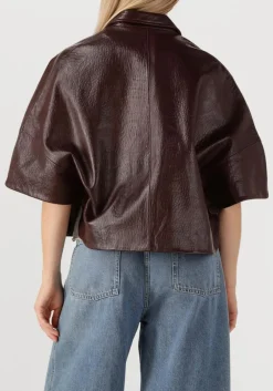 bordeaux alter ego faux fur jas lena