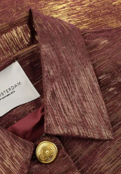 bordeaux amaya amsterdam gewatteerde jas lo jacket