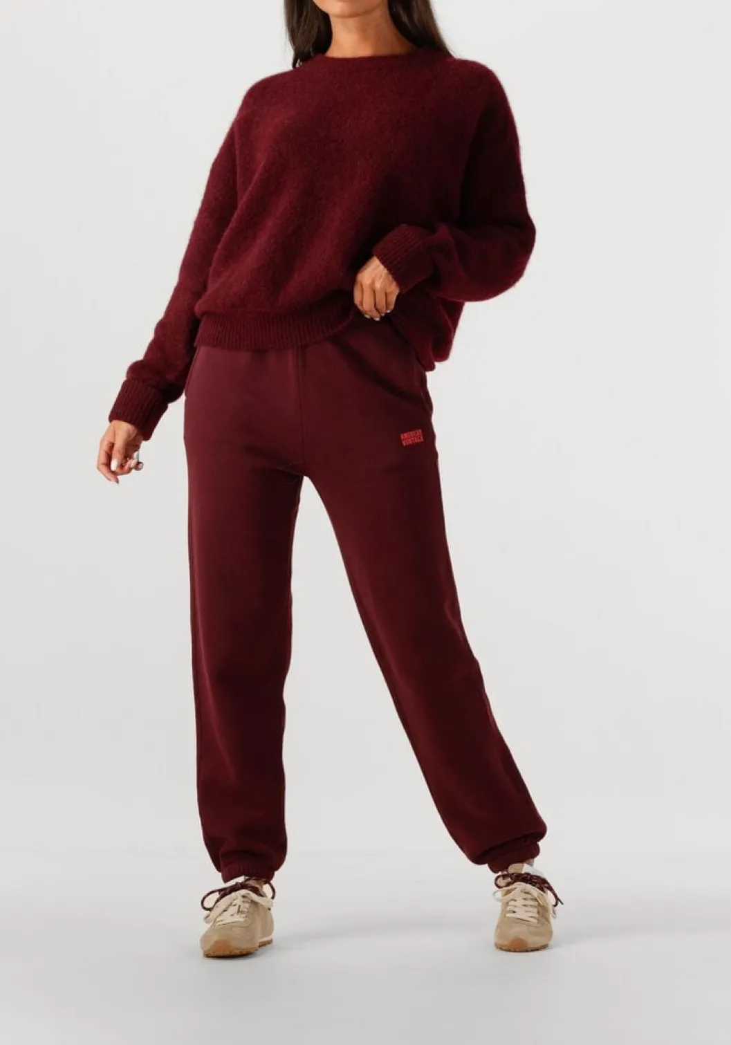 bordeaux american vintage sweater vitow