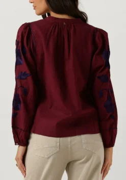 bordeaux antik batik blouses isla blouse