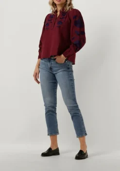 bordeaux antik batik blouses isla blouse