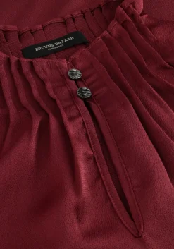 bordeaux bruuns bazaar mini jurk bbtarese dress