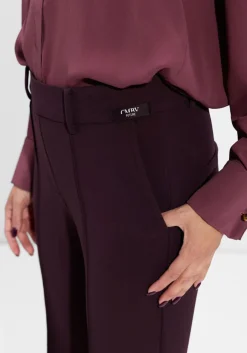 bordeaux cambio flared broek francoise