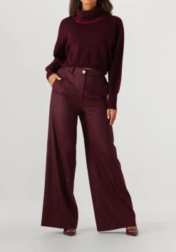 bordeaux caroline biss wijde broek 4529