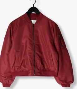 bordeaux co'couture jack libby bomber jacket