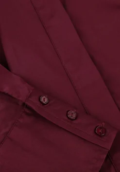 bordeaux co'couture midi jurk poppy shirt long dress