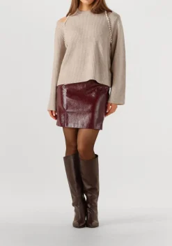 bordeaux co'couture minirok posy skirt