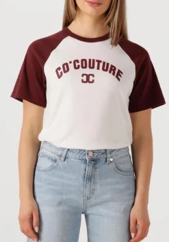 bordeaux co'couture t-shirt edge cc block tee