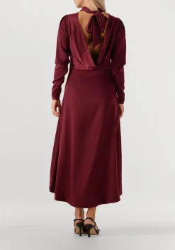 bordeaux copenhagen muse midi jurk cmvianna-dress