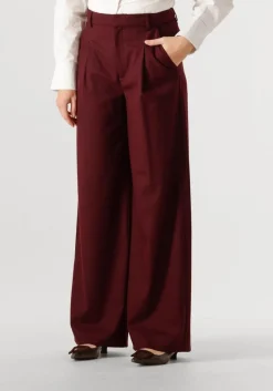 bordeaux gestuz wijde broek gzpaula mw pants
