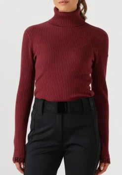 bordeaux goldbergh coltrui mira long sleeve knit sweater