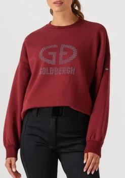 bordeaux goldbergh sweater alessandra crew neck sweater