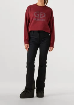 bordeaux goldbergh sweater alessandra crew neck sweater