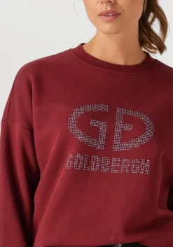 bordeaux goldbergh sweater alessandra crew neck sweater