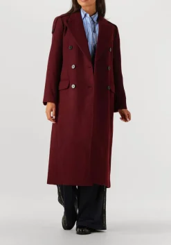 bordeaux haute l'amitié mantel lida tailor wool coat