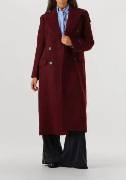 bordeaux haute l'amitié mantel lida tailor wool coat