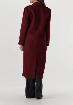 bordeaux haute l'amitié mantel lida tailor wool coat