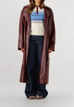 bordeaux ibana trenchcoats chaim