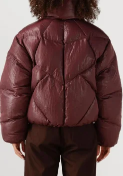 bordeaux krakatau gewatteerde jas qw531