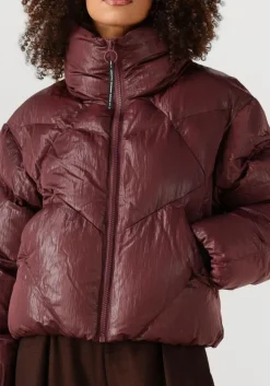 bordeaux krakatau gewatteerde jas qw531