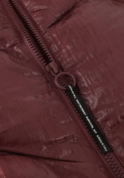 bordeaux krakatau gewatteerde jas qw531