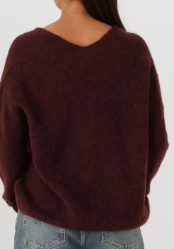 bordeaux mos mosh trui mmthora v-neck knit