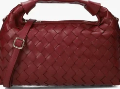 bordeaux núnoo schoudertas dandy braided