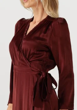 bordeaux suncoo maxi jurk cipri