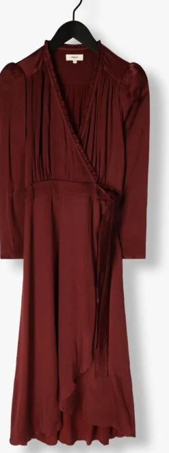 bordeaux suncoo maxi jurk cipri