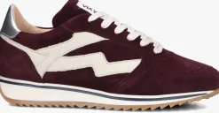bordeaux via vai lage sneakers mikki alex