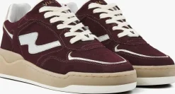 bordeaux via vai lage sneakers sam levi