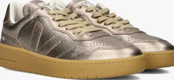 bronskleurig veja lage sneakers v-90