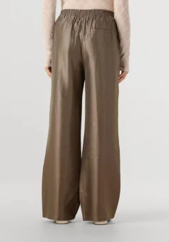 bronzen aimee the label wijde broek soleil