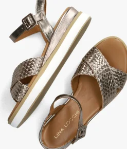 bronzen lina locchi sandalen l1386