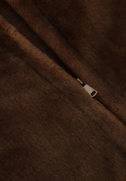 bruine alter ego faux fur jas jada