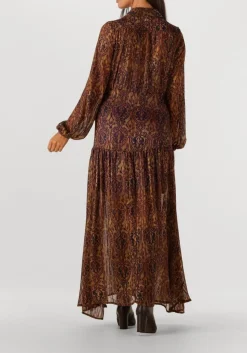 bruine amaya amsterdam maxi jurk tessa