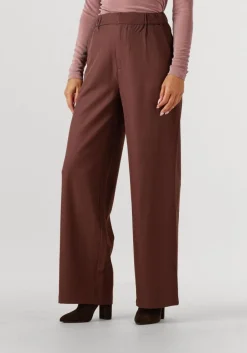 bruine amaya amsterdam wijde broek vera pants