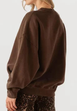 bruine american vintage trui plizzy